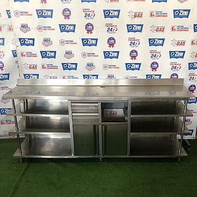 Mueble cafetero 245x60x103cm