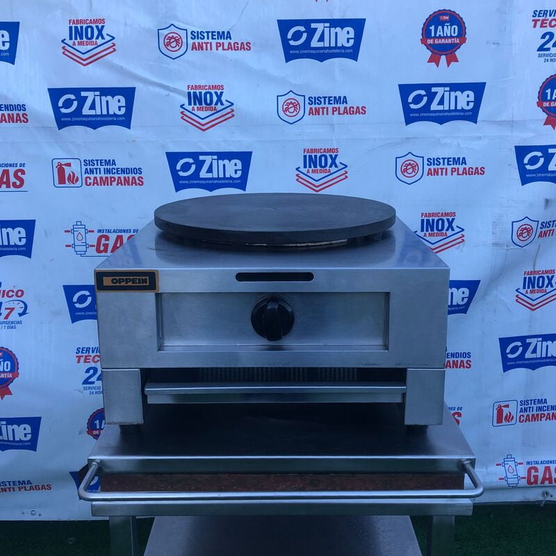 Crepera de gas plato de 40 cm Crepera de gas plato de 40 cm