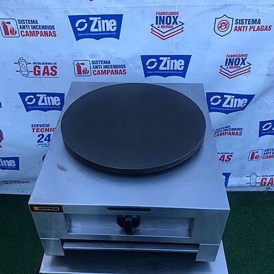 Crepera de gas plato de 40 cm Crepera de gas plato de 40 cm