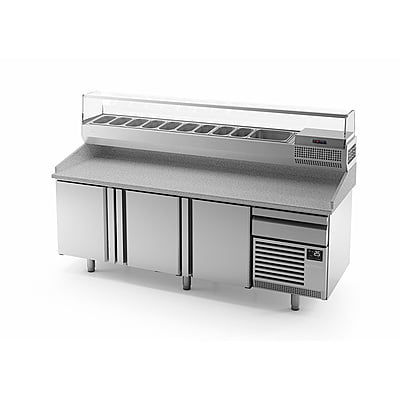 Mesa refrigerada para pizza fondo 800 MP 2300