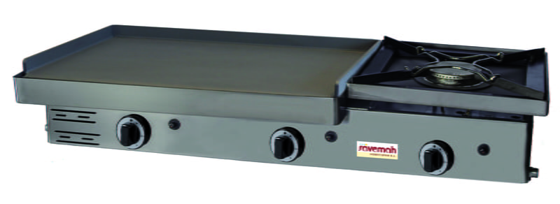 Planchas a gas con fuego PLG-1200/1