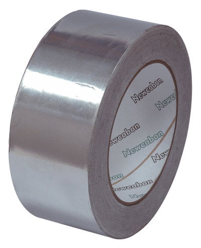 ROLLO CINTA ALUMINIO 50 MICRAS NEWCOBON50MX75MM ROLLO CINTA ALUMINIO 50 MICRAS NEWCOBON50MX75MM