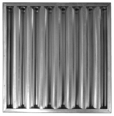 FILTRO SEPARADOR LAMAS INOX. AISI 430 de490x490x50mm