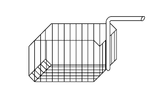Cesta de 1/1 para Freidora a gas S.650 C 1 FRG Cesta de 1/1 para Freidora a gas S.650 C 1 FRG