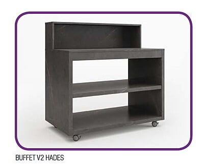 Copia de Mueble neutro de buffet modular acabado Hades V2