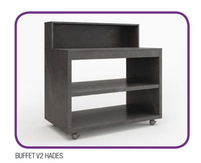 Copia de Mueble neutro de buffet modular acabado Hades V2