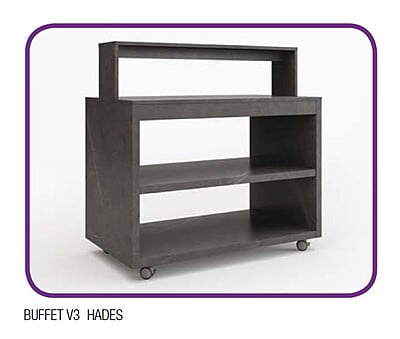 Mueble neutro de buffet modular acabado Hedas V3