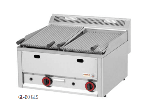 Barbacoa a gas con piedra volcánica S.600 GL-60 GLS