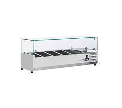 Sobrevitrina refrigerada Tapa Cristal Cool Head VRX 12/33