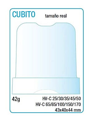 Fabricador de Hielo Serie C Cubitos