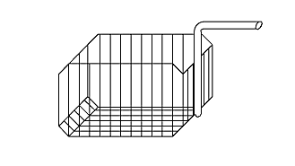 Cesta de 1/1 para Freidora a gas/eléctrica S.650 C 1 FRE 10