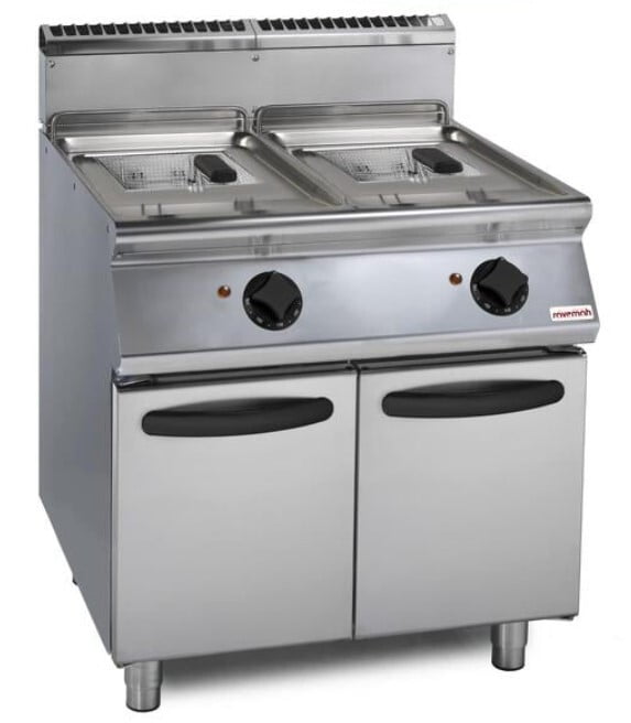 Freidora a gas con quemadores fuera de la cuba S.900 SV 98 FRG21 VL Freidora a gas con quemadores fuera de la cuba S.900 SV 98 FRG21 VL