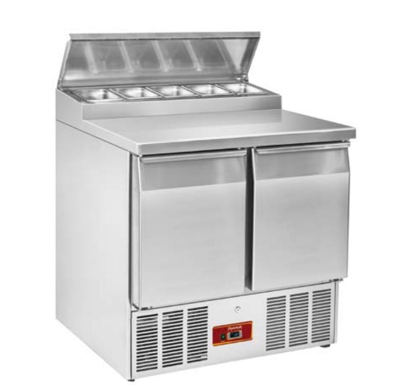 Mesa Refrigerada para pizza y ensalada  F.700 MRPG-1000-EN