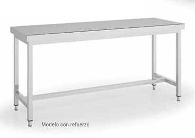 Mesa Trabajo Central Sin Estante  Dim:2400X600X850 Mm