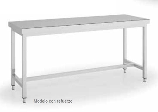 Mesa Trabajo Central Sin Estante Dim:600X700X850 Mm Mesa Trabajo Central Sin Estante Dim:600X700X850 Mm