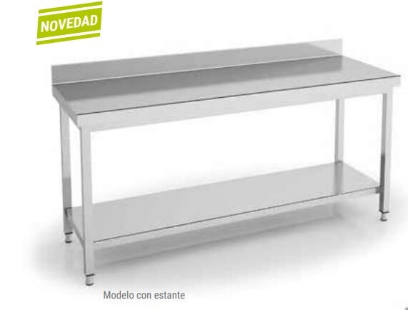 Mesa Trabajo Mural C/Estante Mont. Dim:1500X600X850 Mm Mesa Trabajo Mural C/Estante Mont. Dim:1500X600X850 Mm