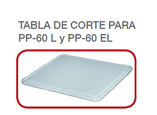 Accesorios Tabla de corte de plástico para Elemento neutro