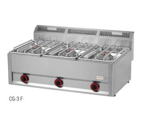 Cocina a gas S.600 CG-3 F