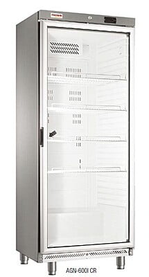 Armario refrigeración/congelación para pastelería con puertas de cristal GN 2/1 AGN-600I CR