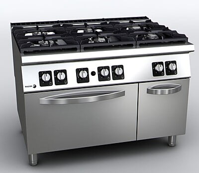 Cocina Gas Fuego Abierto 900, C-G961 H