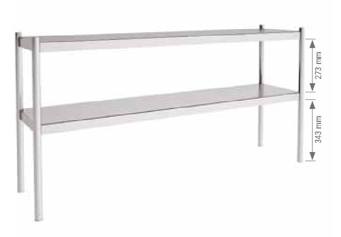 Estanteria Sobremesa Doble Mont. Dim:1700X350X700 Estanteria Sobremesa Doble Mont. Dim:1700X350X700
