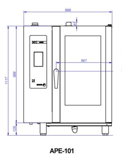 Horno eléctrico Advance Plus APE-101