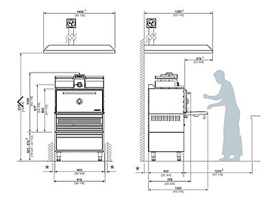 Horno Brasa Josper PRO Mediano + accesorios