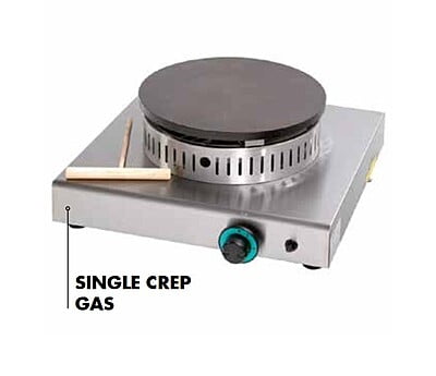 Crepera a gas SINGLE CREP ECO