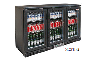 Vitrina expositora de refrigeración SERIE SC315G