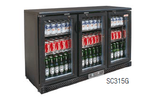 Vitrina expositora de refrigeración SERIE SC315G Vitrina expositora de refrigeración SERIE SC315G