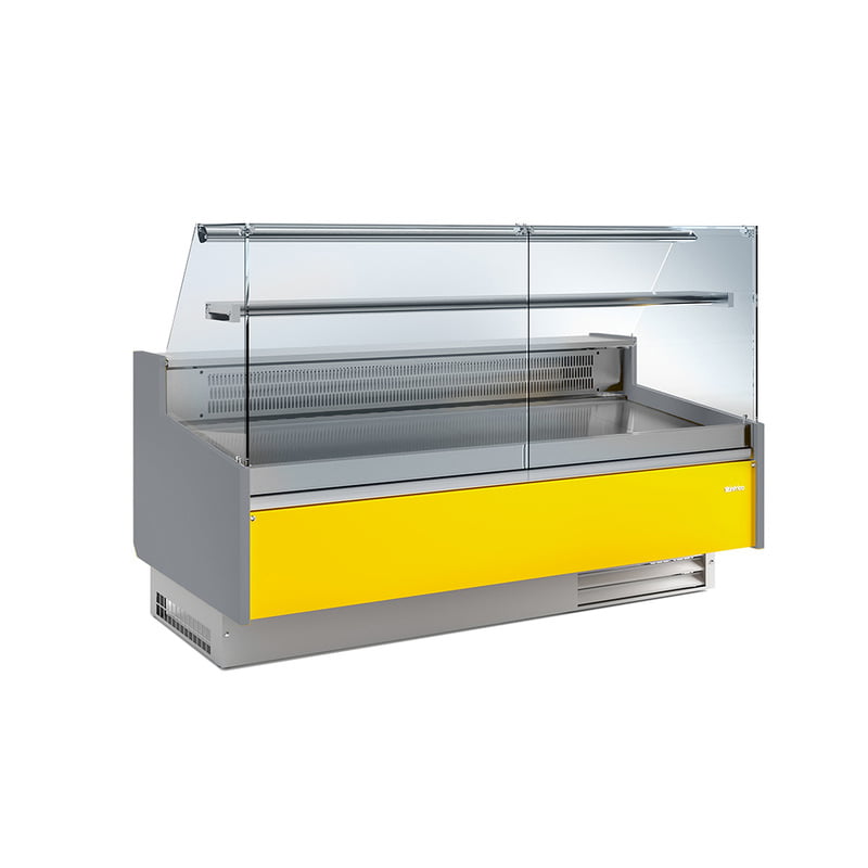 Vitrina expositora Cristal Curvo serie Granada VGR 12P Vitrina expositora Cristal Curvo serie Granada VGR 12P