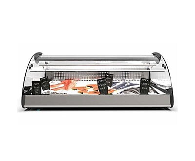 Vitrina expositora refrigerada para pescado VX2-n