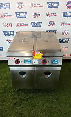 FREIDORA DOBLE 14+14L 80x90x60