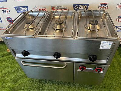 Cocina 3 fuegos con horno S.600 Cocina 3 fuegos con horno S.600