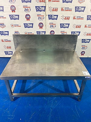 Mesa inox auxiliar 54x115.5x75 Mesa inox auxiliar 54x115.5x75
