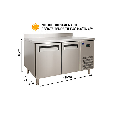 Bajomostrador refrigerado RT-15V (700)