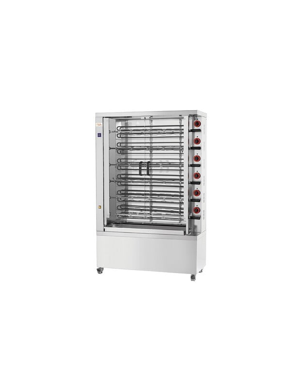 Asador de 6 espadas eléctrico simple Asador de 6 espadas eléctrico simple