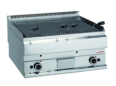 Barbacoas a gas piedra volcánica sobremesa S.700 SV 78 GRL-T