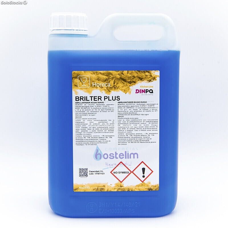 BRILTER PLUS ABRILLANTADOR AGUAS DURAS BRILTER PLUS ABRILLANTADOR AGUAS DURAS