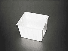 Cubo de plástico para cesta