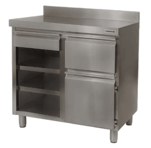 MCAF-1000-CI MUEBLE CAFETERO CUERPO A LA IZQUIERDA 2 ESTANTES REGULABLES MCAF-1000-CI MUEBLE CAFETERO CUERPO A LA IZQUIERDA 2 ESTANTES REGULABLES