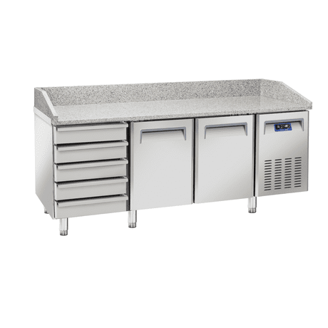 Mesa fría conservación para pizza y ensaladas QZ 26 Mesa fría conservación para pizza y ensaladas QZ 26