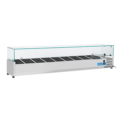 Sobrevitrina refrigerada Tapa Cristal Cool Head VRX 22/33