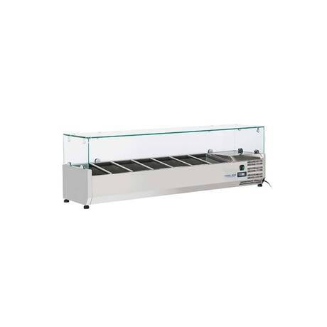 Sobrevitrina refrigerada Tapa Cristal Cool Head VRX 15/33