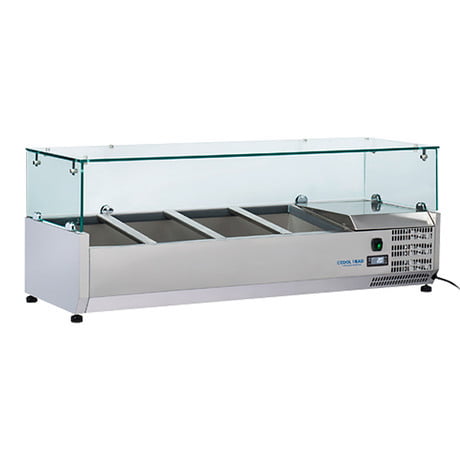 Sobrevitrina refrigerada Tapa Cristal Cool Head VRX 12/38 Sobrevitrina refrigerada Tapa Cristal Cool Head VRX 12/38