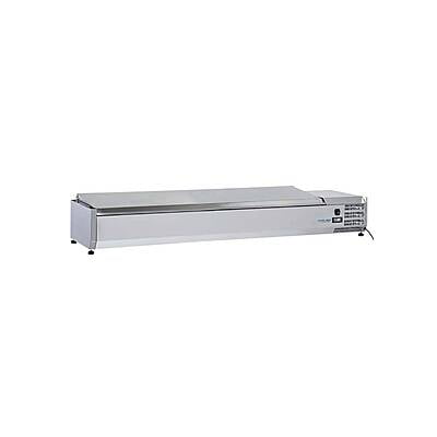 Sobrevitrina refrigerada INOX Cool Head VRX 20/38