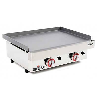 Plancha a gas 60 cm ARILEX en acero laminado de 6 mm 60PGL Plancha a gas 60 cm ARILEX en acero laminado de 6 mm 60PGL
