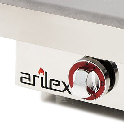 Plancha a gas 60 cm ARILEX en acero laminado de 6 mm 60PGL Plancha a gas 60 cm ARILEX en acero laminado de 6 mm 60PGL