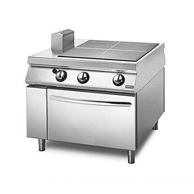 Cocina con 2 placas radiantes a gas con horno  S.1100 SE 110/100 TPFG